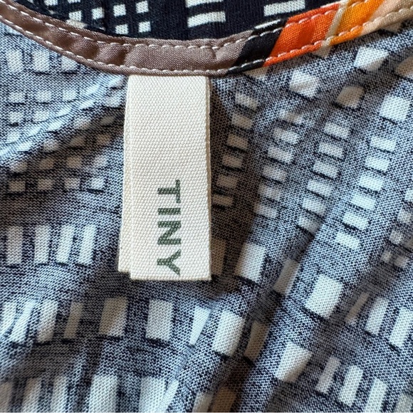 Anthropologie Tiny Abstract Colorblock Boho Tank Top Women’s Small SP - Picture 3 of 5